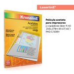 KronalinE RetrolinE AL690 Acetatos para Impresoras y Copiadoras Laser 4mil