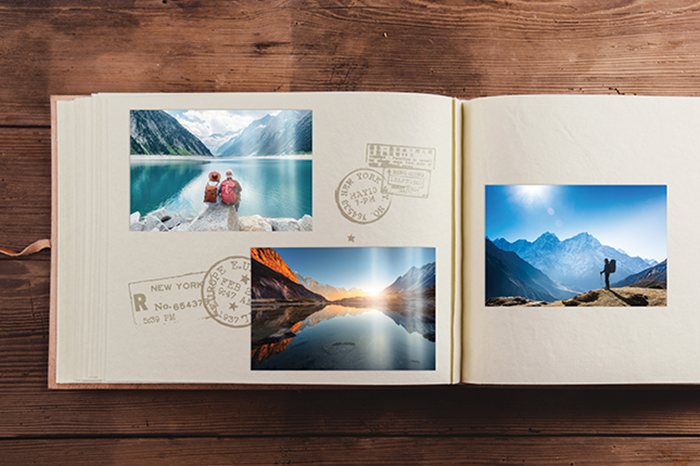 Álbum de viaje impreso en papel fotográfico photoglossy 260g/m2 - Photoline - Kronaline