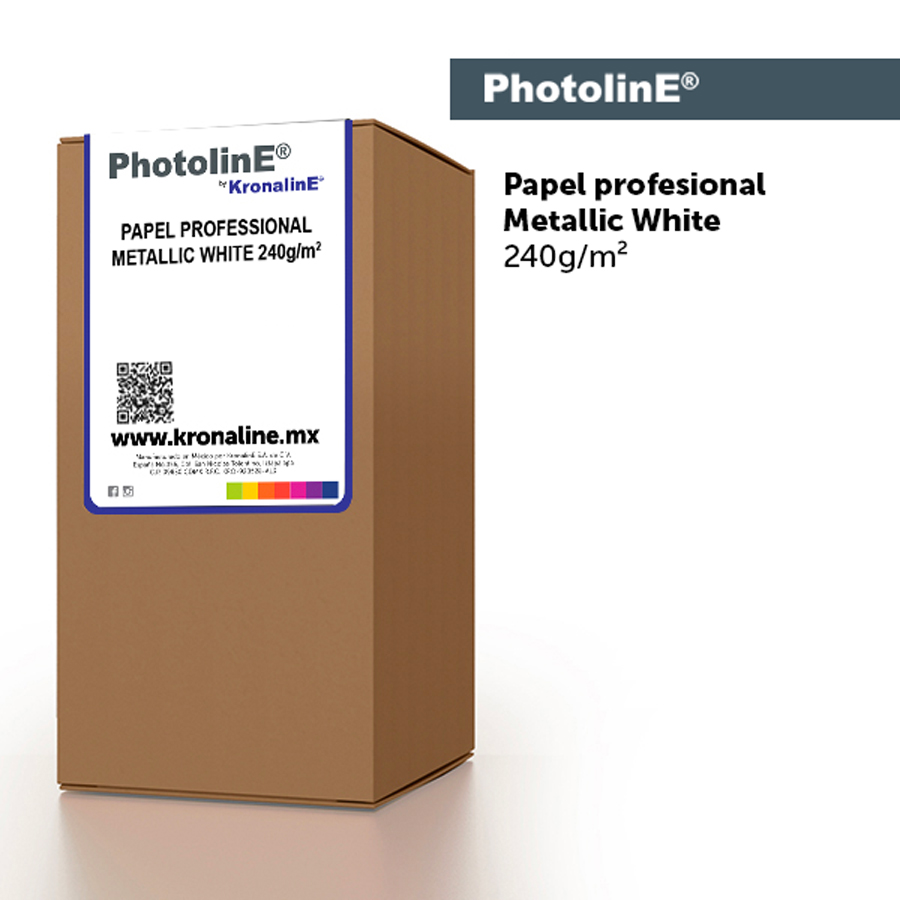 Professional Metallic White Photo Paper PhotolinE